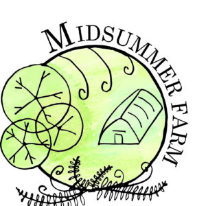 Midsummer Farm Logo Black Outline