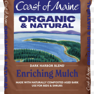 Coast of Maine enriching organic mulch bag